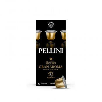 PELLINI GRAN AROMA 10 X 5.5 g - NESPRESSO СЪВМЕСТИМИ