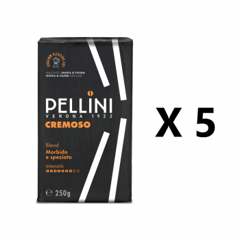 PELLINI CREMOSO MOKA 5 X 250 g