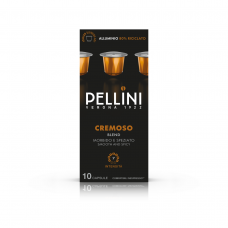 PELLINI CREMOSO 10 X 5.5 g - NESPRESSO СЪВМЕСТИМИ