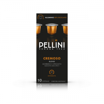 PELLINI CREMOSO 10 X 5.5 g - NESPRESSO СЪВМЕСТИМИ