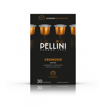 PELLINI CREMOSO 30 Х 5,5 g- NESPRESSO СЪВМЕСТИМИ PELLINI CREMOSO 30 Х 5,5 g- NESPRESSO СЪВМЕСТИМИ
