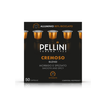 PELLINI CREMOSO 50 Х 5,5 g- NESPRESSO СЪВМЕСТИМИ