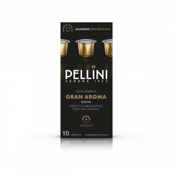 PELLINI GRAN AROMA 10 X 5.5 g - NESPRESSO СЪВМЕСТИМИ