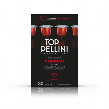 PELLINI TOP ORIGINALE 30 Х 5,5 g- NESPRESSO СЪВМЕСТИМИ