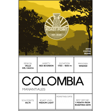 COLOMBIA MANANTIALES 250 GR ЗЪРНА